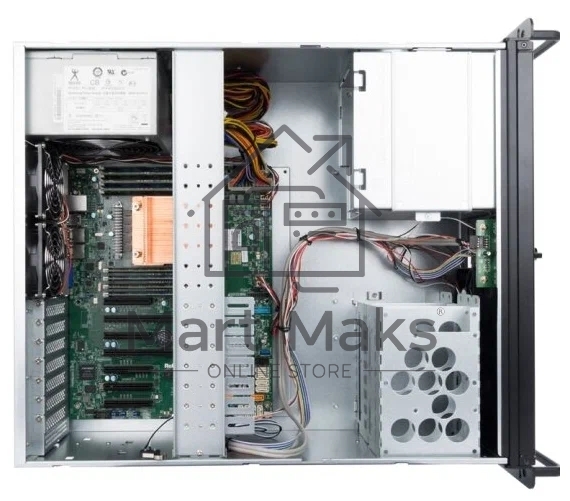 Компьютерный корпус InWin IW-R400-01N /USB3.0*2/Rear fan 8025mm 4200RPM*2/Front fan 8025mm 4200RPM*2/Front door/Air filter for front door