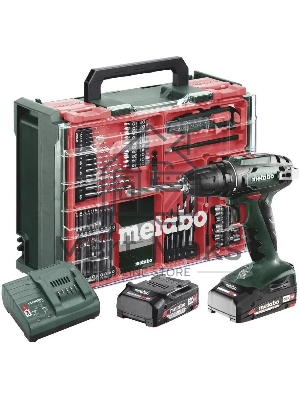 Дрель ударная Metabo BS 18 Set патрон:быстрозажимной реверс (кейс в комплекте) (602207710)