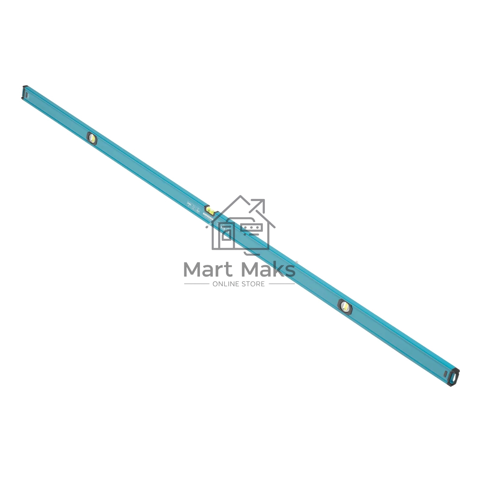 Уровень Gross 33656 алюминиевый, магнит., фрезерованный, 3 глазка, 0,5 мм/м, 2000 мм