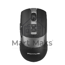Мышь A4Tech Fstyler FB50CS Plus черный оптическая 3200dpi silent беспров. BT/Radio USB 7but