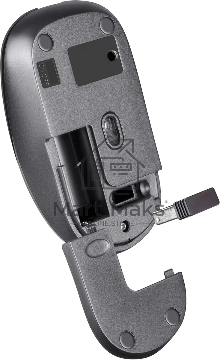 Мышь беспроводная Defender Wave MM-995 черный, 1600 dpi, радиоканал, USB, кнопки - 4