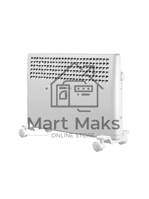 Обогреватель Thermex Hygge 1,5 белый, 1500 Вт, 20 м2, термостат