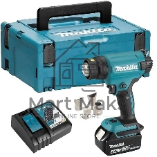 Фен технический Makita DHG181RT1J темп.150/250/350/450/550С