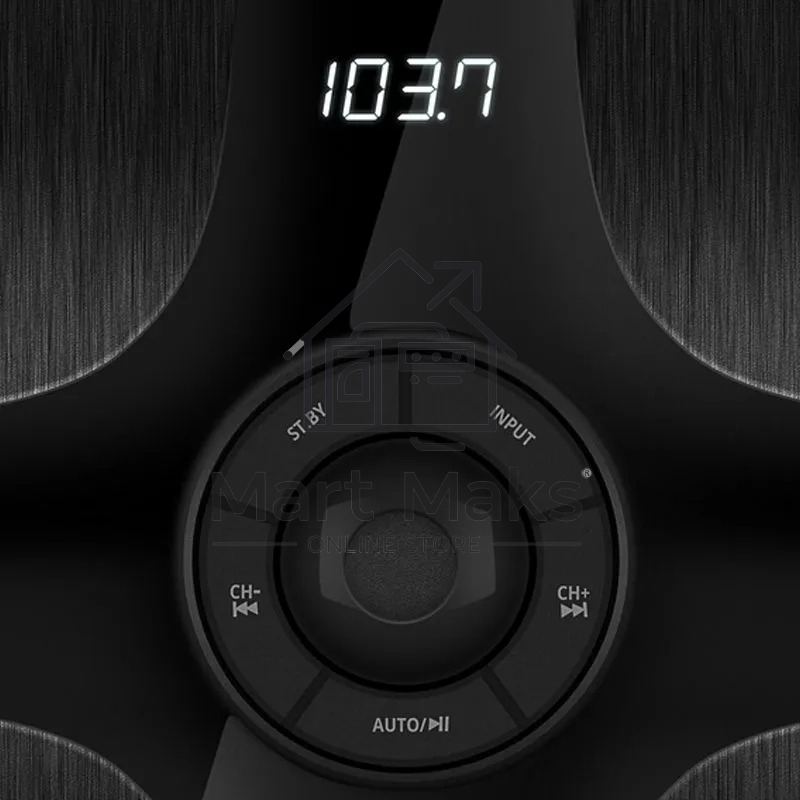 Колонки SVEN MS-315 2.1 чёрные (2x13W + 20W, Bluetooth, ПДУ, USB flash, LED-дисплей, FM-радио)