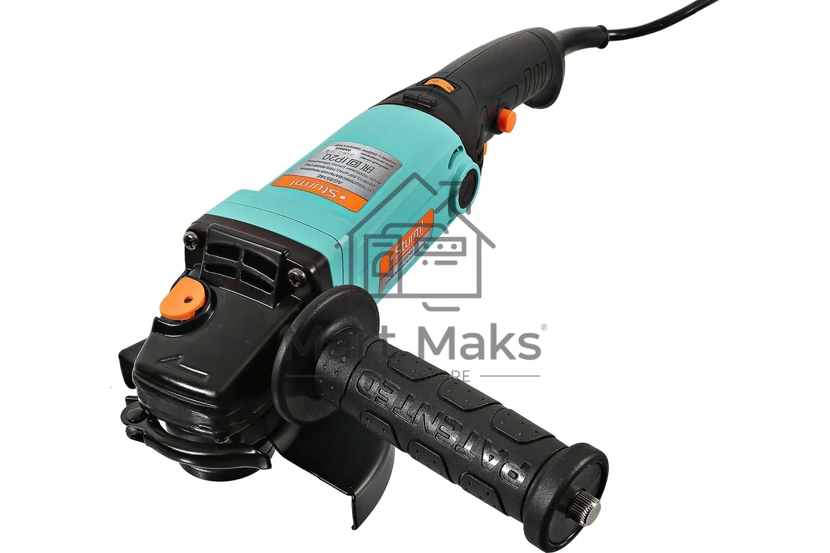 Угловая шлифовальная машина Sturm AG9514E, 1100Вт, 125мм, РЕГ ОБОРОТОВ, длин рук. AG9514E