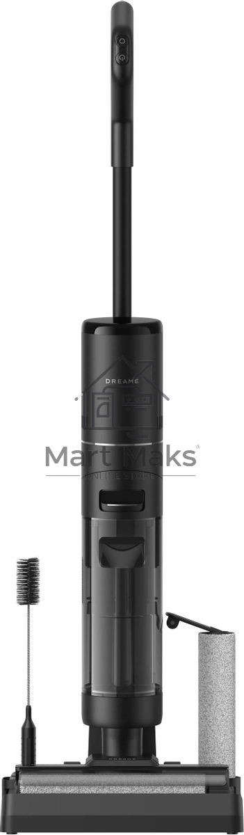 Моющий вертикальный пылесос Dreame Wet and Dry Vacuum H12SAE, 300Вт, черный