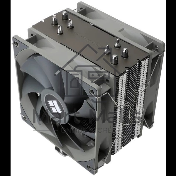 Устройство охлаждения(кулер) Thermalright Assassin Spirit 120 Plus V2 Soc-AM5/AM4/1200/1700/1851 4-pin 25.6dB Al+Cu 500gr Ret (AS120-V2-PLUS)