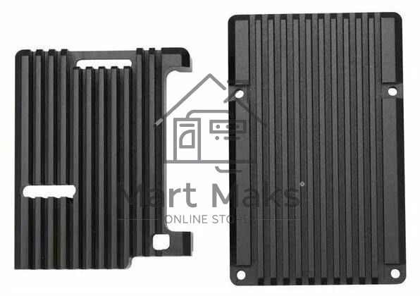 Корпус ACD RA505 черный Metal Aluminum Case for Raspberry Pi 4B