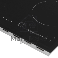 Электрическая варочная поверхность Indesit IRCM 660 B, 4 конфорки, с зоной расширения, стеклокерамика, 6700 Вт