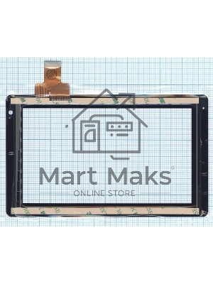 Сенсорное стекло (тачскрин) MGLCTP-70636. черное