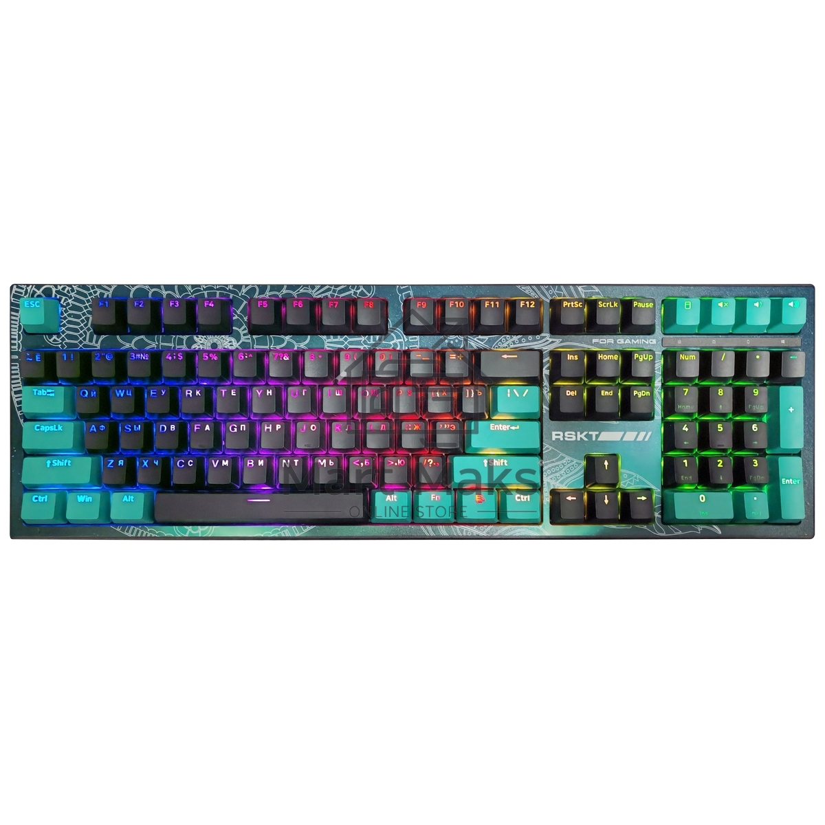 Клавиатура Raskat KM002 UV GRAY