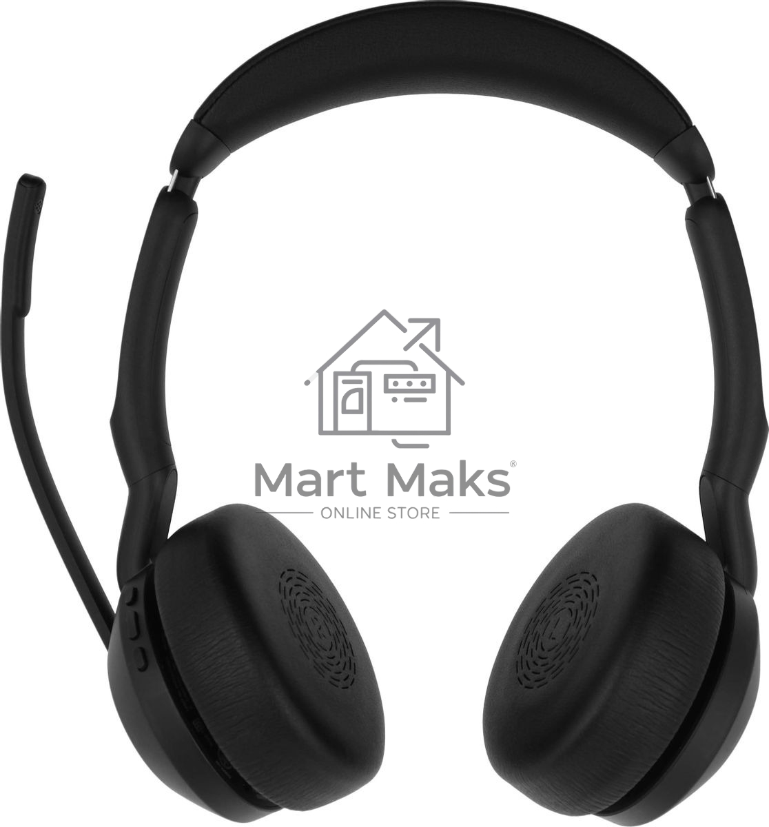 Гарнитура беспроводная Jabra Evolve2 55 Link380c MS Stereo, черный
