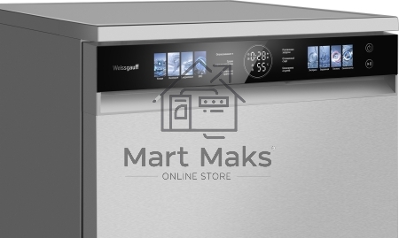Посудомоечная машина Weissgauff DW 998 Touch Inverter Dual Fan Dry, нержавеющая сталь, 60 см, 15 компл., 47 дБ, класс A+++