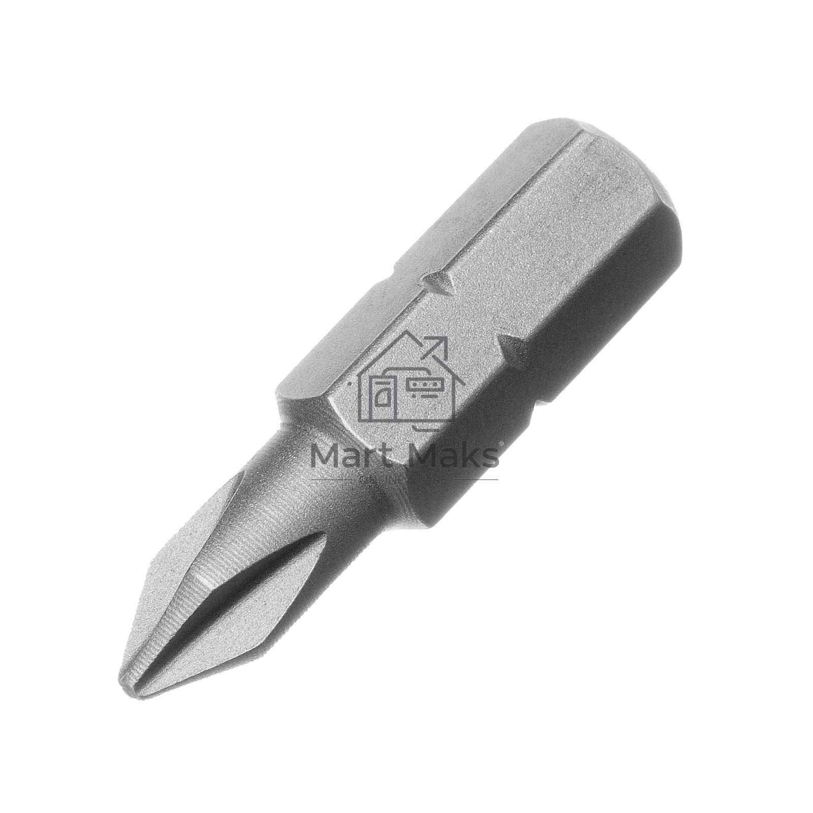 Набор бит с магнитным держателем Denzel S2, 8 шт.