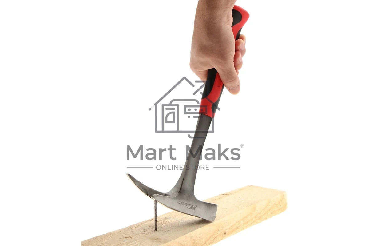 Молоток кровельщика Matrix 600 г, цельнометаллический, двухкомпонентная рукоятка