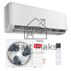 Cплит-система TCL TAC-TP09INV/R инвертор, 9000 BTU, 27 м², 22 дБ, охлаждение, обогрев, осушение, белый