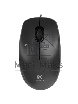 Мышь проводная Logitech M90 черный/серый, 1000 dpi, USB, кнопки - 3