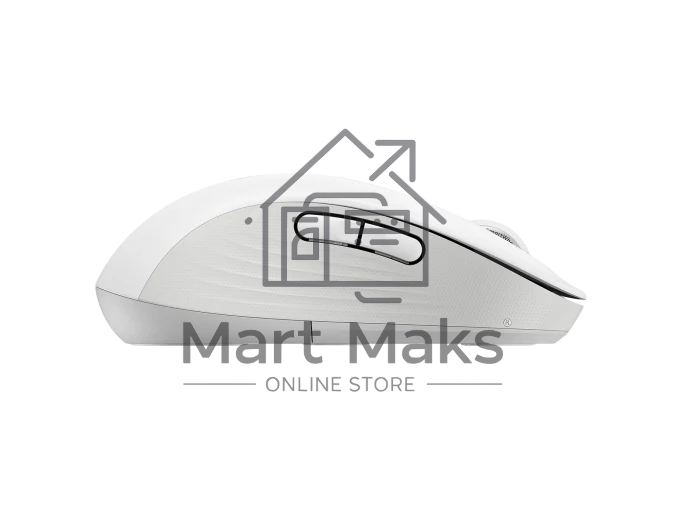 Мышь беспроводная Logitech Signature M650 L белый, 4000 dpi, радиоканал, Bluetooth, USB, кнопки - 5