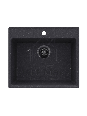 Кухонная мойка Maunfeld Perla 580 MFQS-580DGR темно-серый