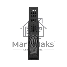 Корпус без блока питания Fractal Design Ridge, 2x140mm, 2xUSB-A 3.2 + 1xUSB 3.2 Type-C, SFX PSU Support, mITX Black