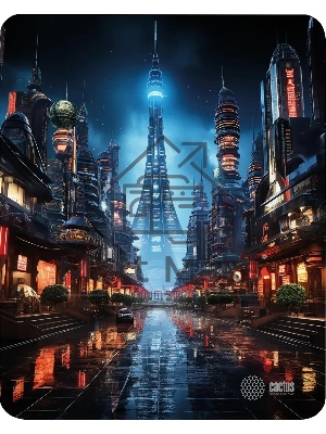 Коврик для мыши Cactus City 300x250x3мм (CS-MPC-D05M)