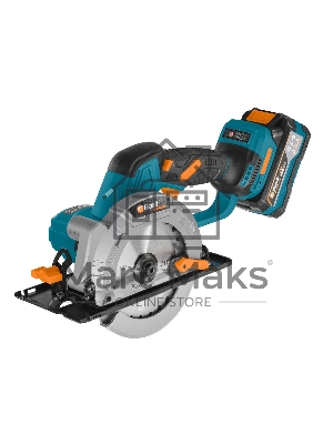 Пила циркулярная аккумуляторная Bort BHK-18Li-125 (2*3,0 А·ч + ЗУ)