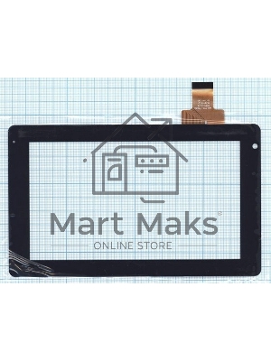 Сенсорное стекло (тачскрин) MGLCTP-70636. черное