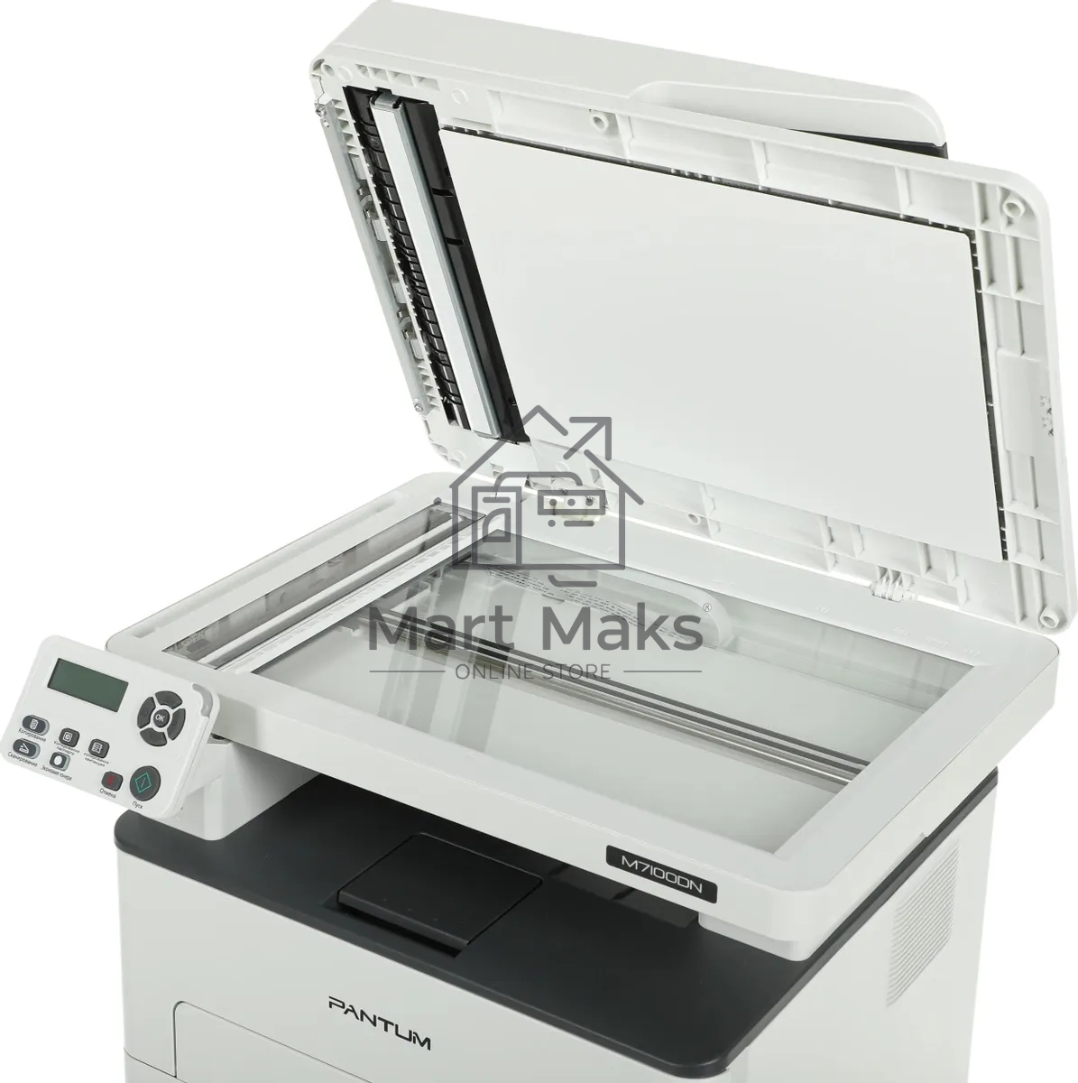МФУ лазерный Pantum M7100DN, A4, ч/б, печ. до 33 стр/мин., скан. до 24 стр/мин., 1200x1200dpi, USB, RJ-45
