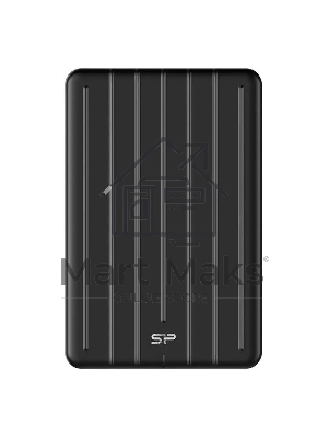Внешний SSD Silicon Power 512Gb Bolt B75 Pro SP512GbPSD75PSCK (USB 3.1 Gen2 Type C, 520/450Mbs, противоударный MIL-STD 810G, 124х82х12мм, 85g) черный