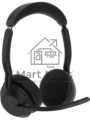 Гарнитура беспроводная Jabra Evolve2 55 Link380c MS Stereo, черный