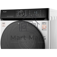 Стиральная машина Weissgauff WM 59411 Direct Drive Inverter Steam белая, загрузка фронтальная 11кг, 1400 об/мин., класс: A+++