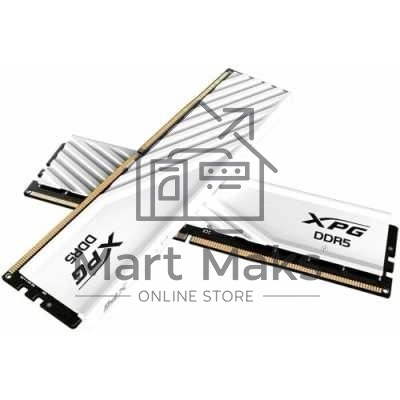 Оперативная память XPG Lancer Blade, DDR5, 32GB (2x16 GB), 6000 MHz, CL36, радиатор, белый