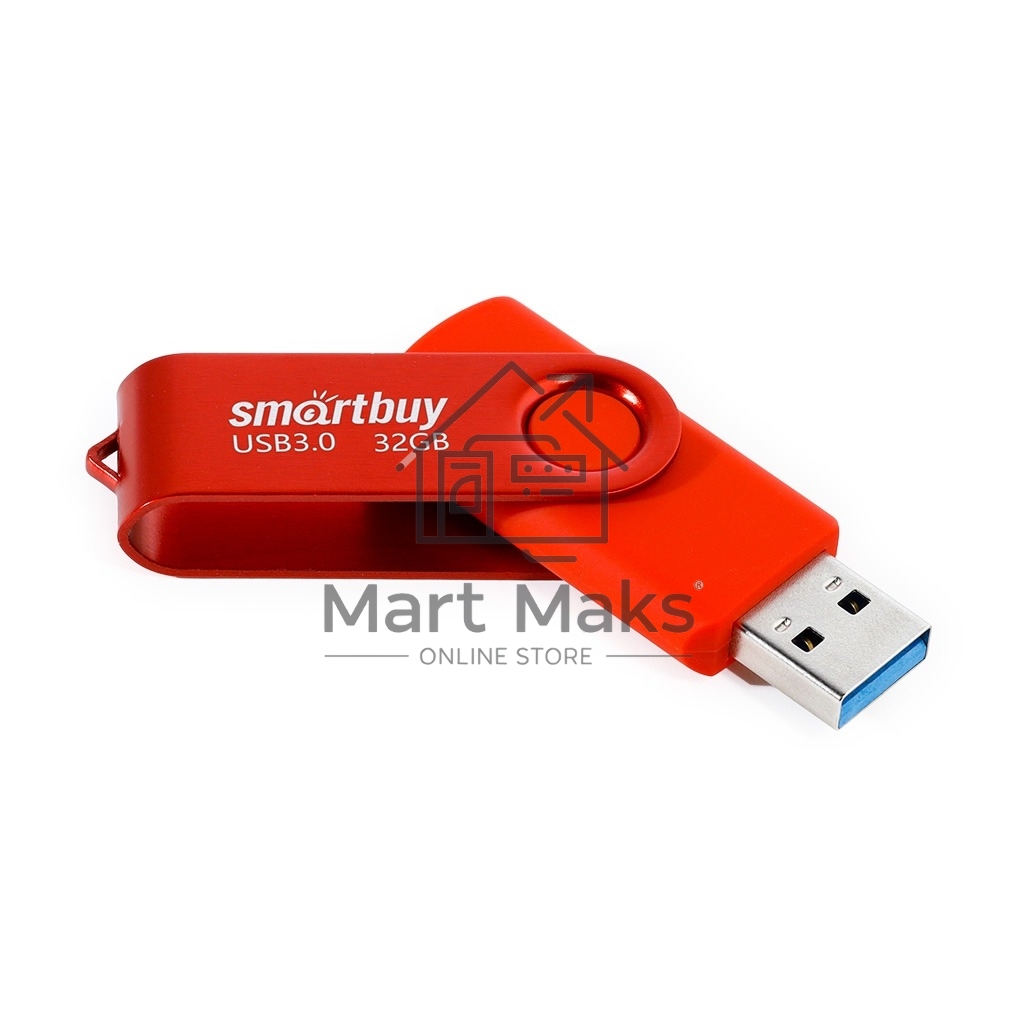 Флешка USB R/W SmartBuy R/W UFD 3.0/3.1 32Gb красный