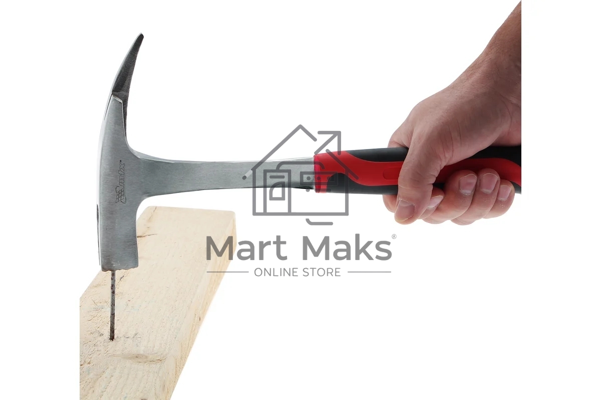 Молоток кровельщика Matrix 600 г, цельнометаллический, двухкомпонентная рукоятка