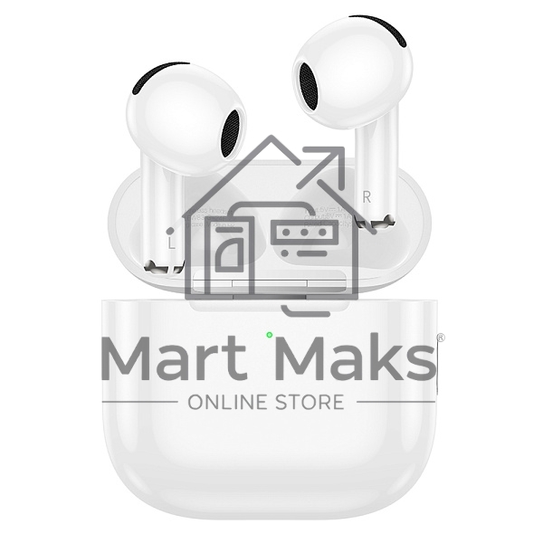 Наушники TWS Borofone BW83 белый, вкладыши, Bluetooth, до 4 ч