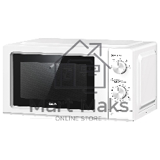 Микроволновая печь BBK 20MWS-731M/W белый, 20 л, 700 Вт, переключатели — поворотный механизм