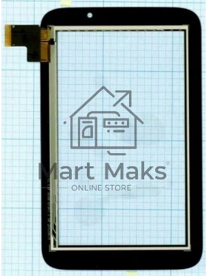 Сенсорное стекло (тачскрин) FPCA-CTP-0700-057-2, черное