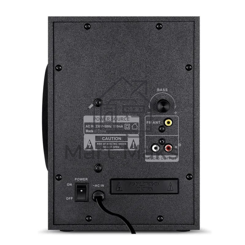 Колонки SVEN MS-315 2.1 чёрные (2x13W + 20W, Bluetooth, ПДУ, USB flash, LED-дисплей, FM-радио)