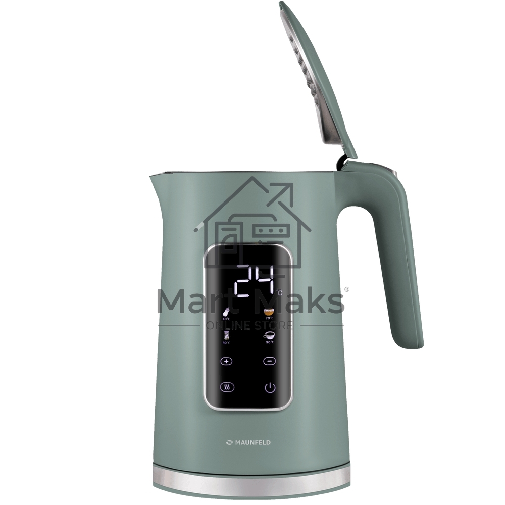 Чайник электрический Maunfeld MGK-635DGN зеленый, 1,7 л, 2200 Вт