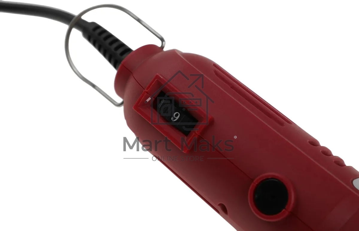 Машина прямая шлифовальная RD-MG150. 150Вт; 10000-32000 об/мин; диаметр цанг 2,3/3,2 мм; набор 100 насадок; вес- 0,8кг