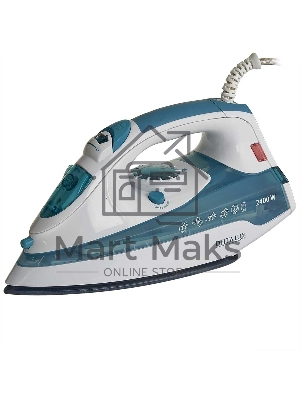 Утюг Delta LUX DL-710 белый с серо-голубым