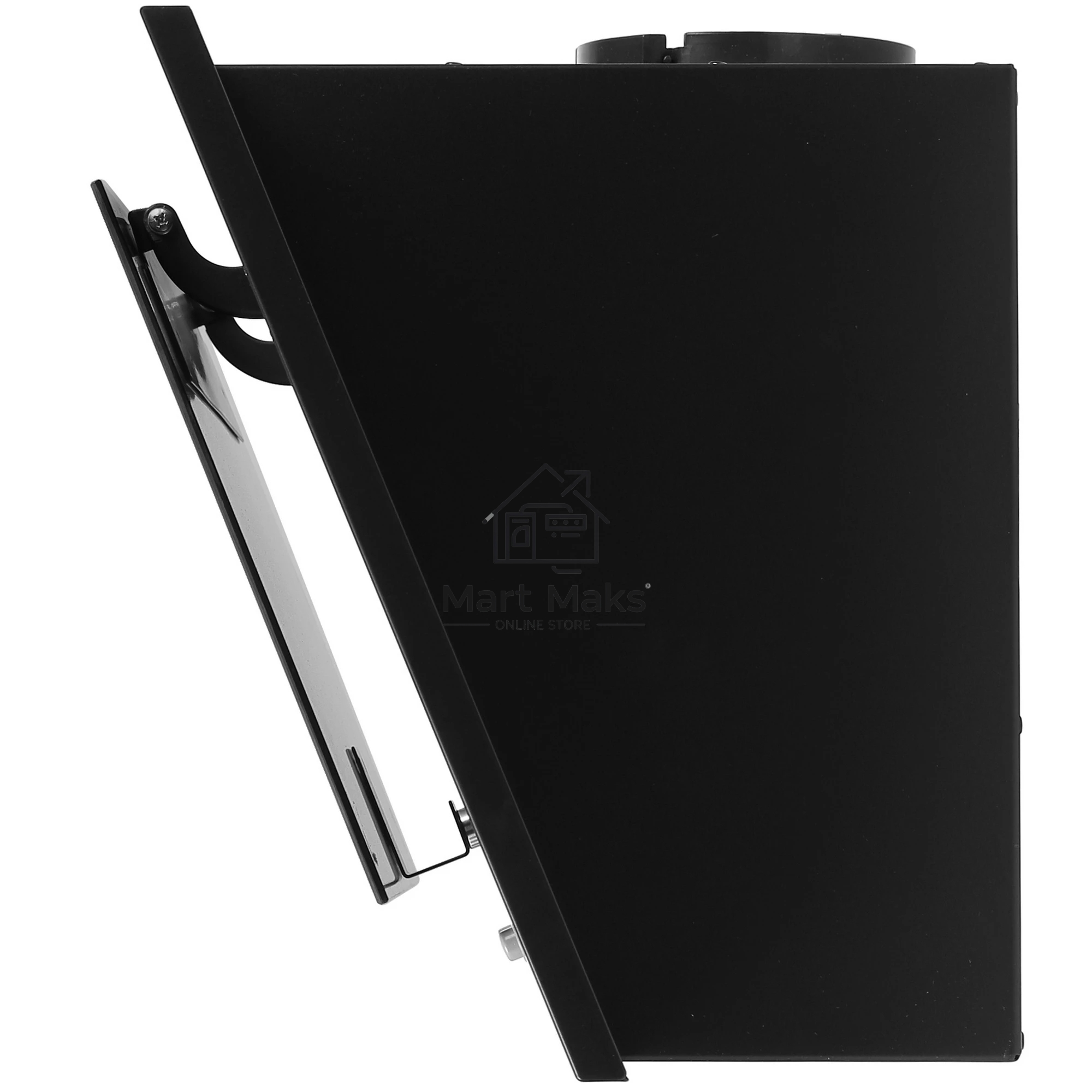 Вытяжка наклонная Elikor Коралл 60П-430-К3Д чёрный, 60 см, 430 м³/ч, 35 дБ