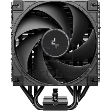 Кулер для процессора DEEPCOOL AK400 G2 DIGITAL NYX LGA1851/1700/1200/115X/AM5/AM4 (12шт/кор, TDP 220W, PWM, Fan 120mm, 4 тепл. трубки, черный) RET