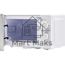 Микроволновая печь Home HMM207BW белый, 20 л, 700 Вт, переключатели — поворотный механизм