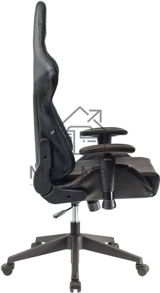 Кресло игровое A4Tech Bloody GC-500, черный, эко.кожа, крестовина пластик