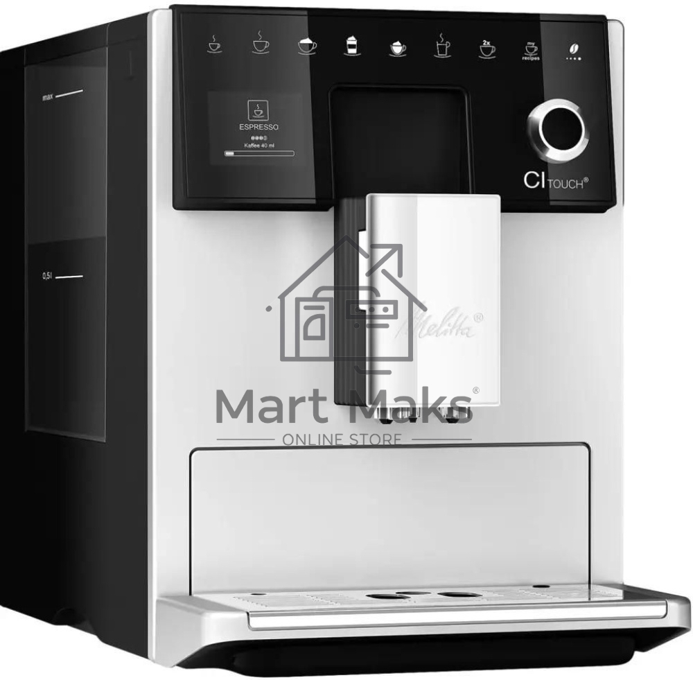 Кофемашина Melitta F630-111 серебристый