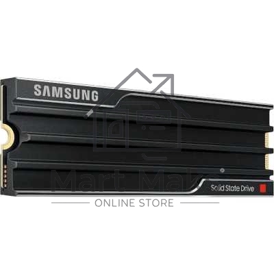 Твердотельный диск 2TB Samsung 9100 PRO, M.2, PCI-E 5.0 x4, TLC 3D NAND R/W - 14700 (14800) / 13400 (13300) MB/s с радиатором