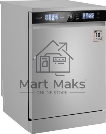 Посудомоечная машина Weissgauff DW 998 Touch Inverter Dual Fan Dry, нержавеющая сталь, 60 см, 15 компл., 47 дБ, класс A+++