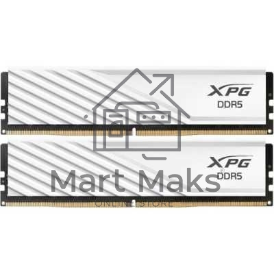Оперативная память XPG Lancer Blade, DDR5, 32GB (2x16 GB), 6000 MHz, CL36, радиатор, белый