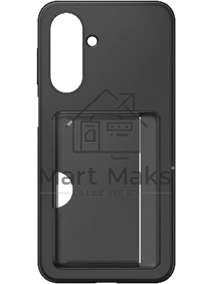 Чехол (клип-кейс) Samsung для Samsung Galaxy A17 Card Slot Case A17 черный (EF-OA176TBEGRU)